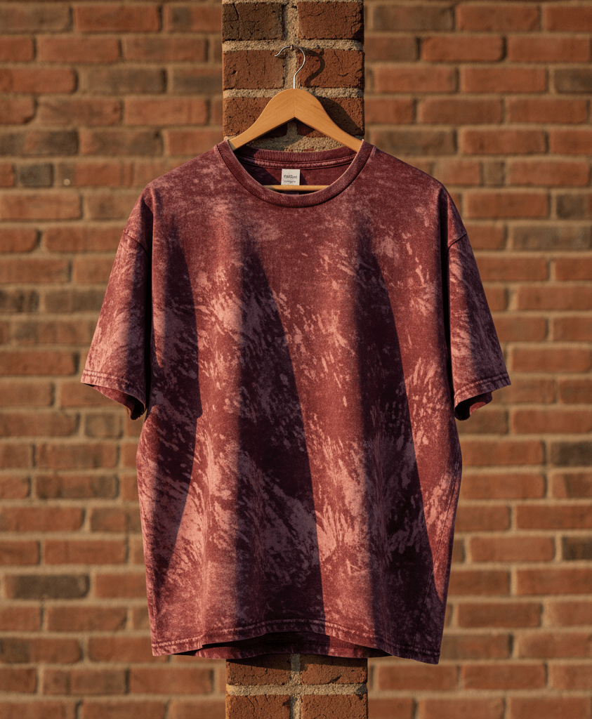 Unisex Acid Washed Oversized T-Shirt
