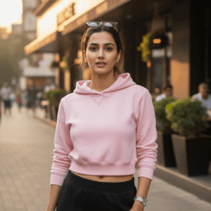 Female Cropped Hoodie