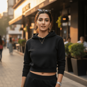 Female Cropped Hoodie