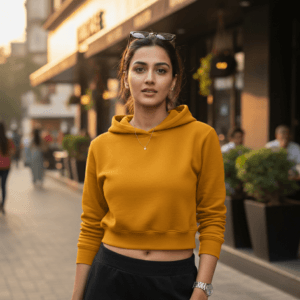 Female Cropped Hoodie