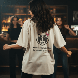 kafi raste the barbad hone k liye Oversized T-Shirt