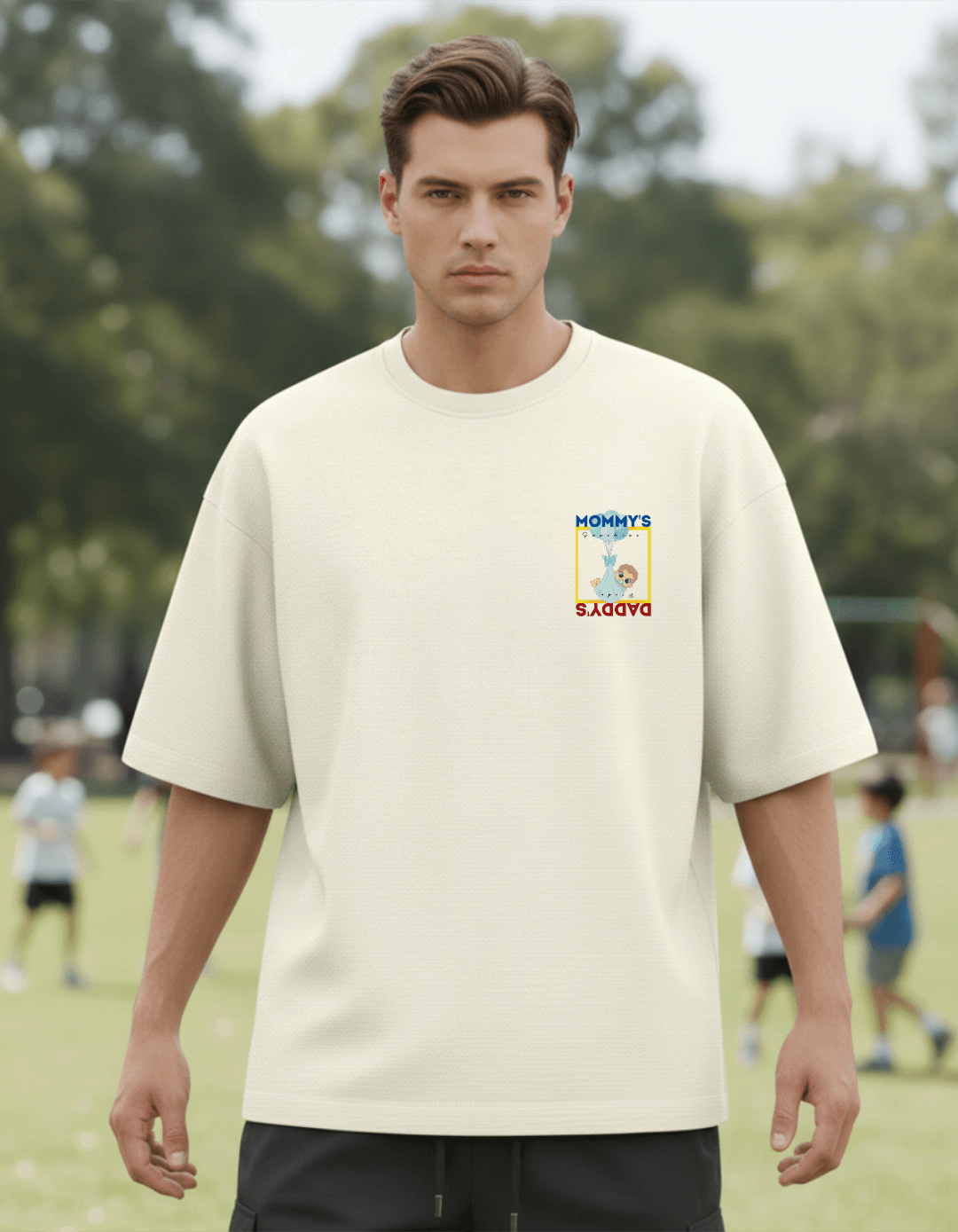 Mommy’s Sunshine Daddy’s Pride Oversized T-Shirt