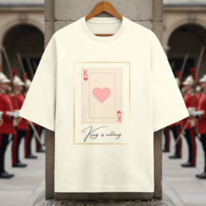 King Is Nothing Without His Queen Oversized T-Shirt