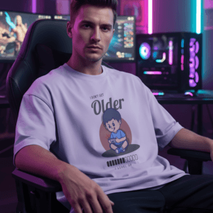I Don’t Get Older I Level Up Oversized T-Shirt