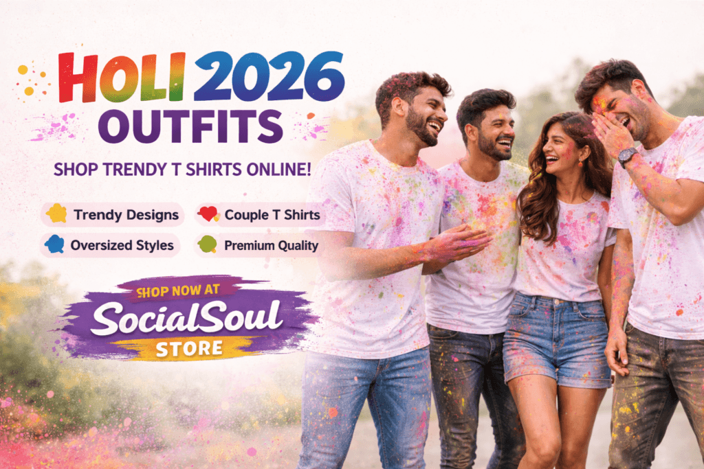 The SocialSoul Store Holi 2026 Collection