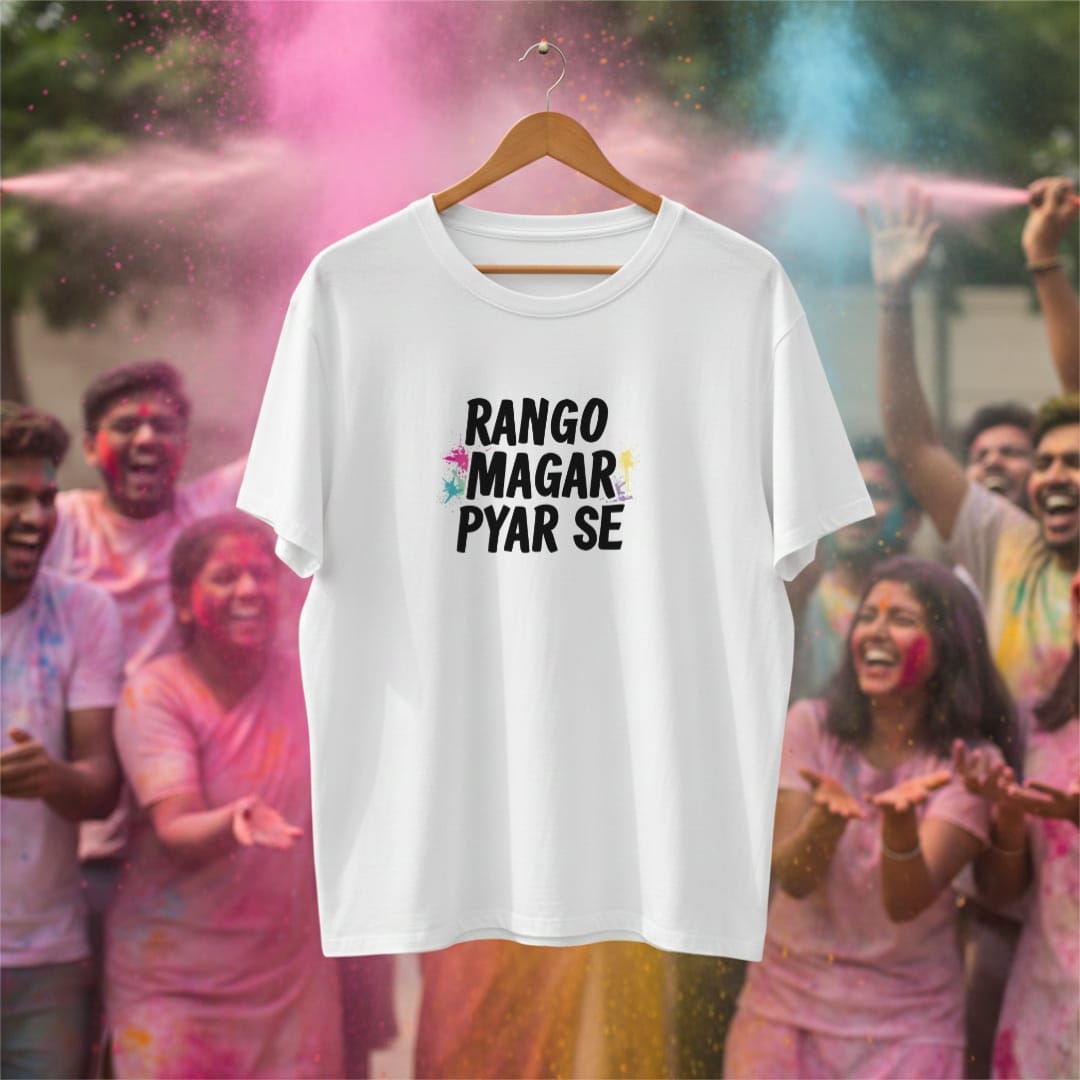 RANGO MAGAR PYAR SE Oversized T-Shirt